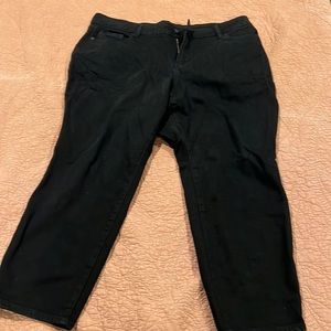 Old Navy Black Straight Leg Denim